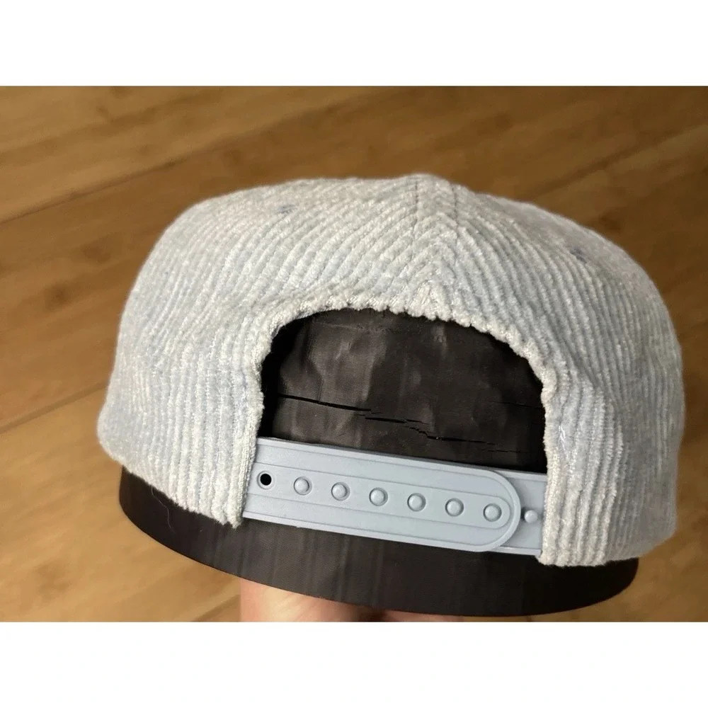HAVE A NICE‎ GAME Nashville Script Light Baby Blue Corduroy Retro Snapback Hat